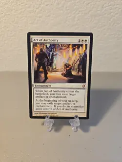 MTG Act Of Authority LP Commander 2013 - Image 3