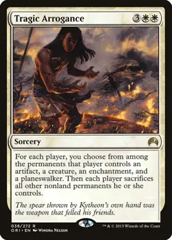 MTG Tragic Arrogance ** Magic Origins ** English (LP) - Image 1