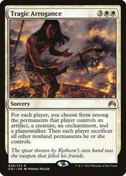 MTG Tragic Arrogance ** Magic Origins ** English (LP) - Image 2