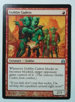Goblin Cadets *Uncommon* Magic MtG x1 Commander SP - Image 3