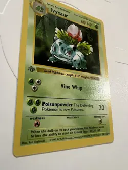 Pokémon 1st EDITION Shadowless IVYSAUR #30/102 - 1999 Base Set. Clean -see Pics - Image 10