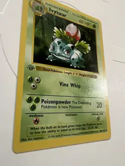 Pokémon 1st EDITION Shadowless IVYSAUR #30/102 - 1999 Base Set. Clean -see Pics - Image 2