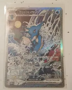 Kingdra ex 131 Promo  Sv: Scarlet & Violet Cards Holo Pokemon Tcg - Image 3