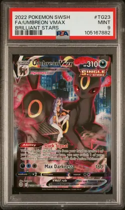 Umbreon VMAX TG23/TG30 Swsh09: Brilliant Stars Trainer Gallery Holo - Image 4
