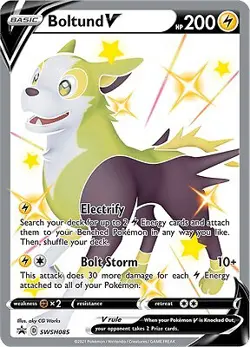 Boltund V SWSH085 SWSH: Sword & Shield Promo Cards Holo - Image 1