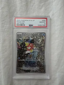 2023 Pokemon Japanese SV1a Triplet Beat Magikarp Art Rare AR #080 PSA 10 🔥🔥🔥 - Image 1