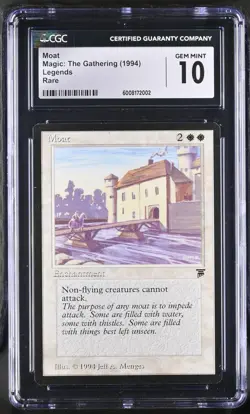 MOAT Legends Rare Reserved List CGC 10 Gem Mint Vintage MTG [Nostalgium] - Image 3