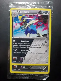 Pokemon TCG Bisharp 64/114 & Zoroark 91/162 (Cosmos Holo) Sealed Promo Pack NM - Image 4