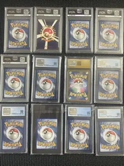 Pokemon PSA & CGC Graded Card Lot – 12 Cards Mix Slabs Charizard Tyranitar - Image 6