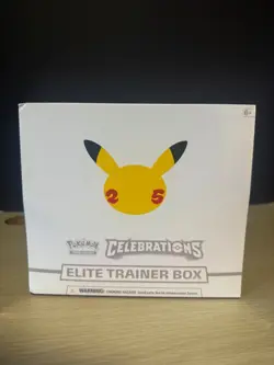 POKEMON CELEBRATIONS FACTORY SEALED ELITE TRAINER BOX ETB - Image 1