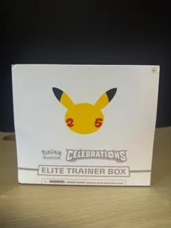 POKEMON CELEBRATIONS FACTORY SEALED ELITE TRAINER BOX ETB - Image 5