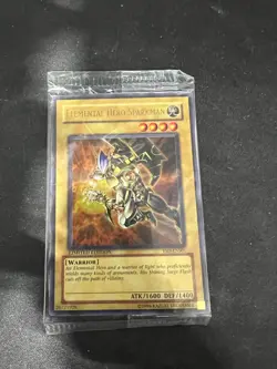 Elemental Hero Sparkman YSD-ENS01 Ultra Rare Near Mint Yugioh Promo Sealed - Image 2