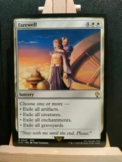 Farewell - Final Fantasy Commander - Rare - NM (see pics) MTG - Image 1