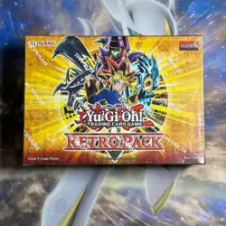 Yugioh Booster Box Retro Pack 1 ( x4 Booster Packs Per Box ) New SEALED IN HAND - Image 3