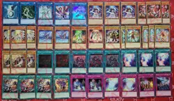 YUGIOH Mekk-Knight World Legacy Deck 45 Cards Crusadia Avramax *Imduk* - Image 1