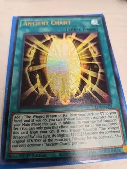 Ancient Chant LED7-EN004 Legendary Duelists: Rage of Ra 1st Edition - Image 1