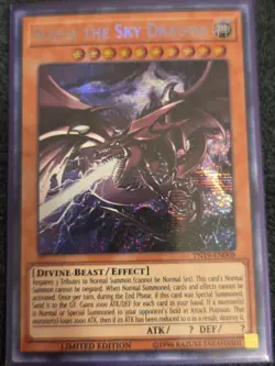 Yugioh Slifer the Sky Dragon TN19-EN008 Secret (NM) - Image 1