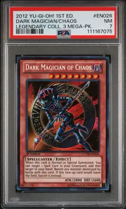 Dark Magician of Chaos LCYW-EN026 Legendary Collection 3: Yugi's World 1st Edition - Image 4