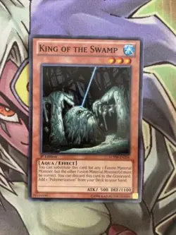 LCYW-EN256 King Of The Swamp Common 1st Edition NM Yugioh Card - Image 3