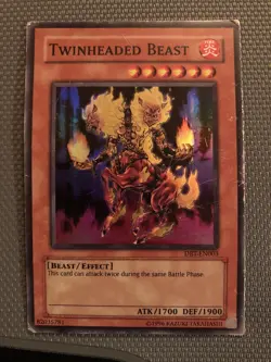 Twinheaded Beast DBT-EN003 Destiny Board Traveler Promo Limited Edition - Image 1