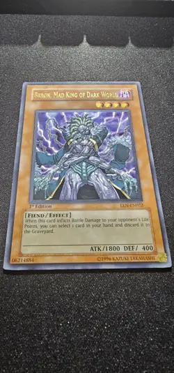 Brron, Mad King of Dark World (UTR) EEN-EN022 Elemental Energy 1st Edition - Image 15