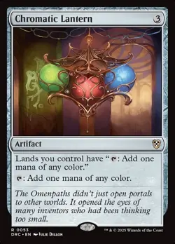 1x - Chromatic Lantern - [SELECT] - Aetherdrift/Lord of the Rings - NM MTG - Image 2