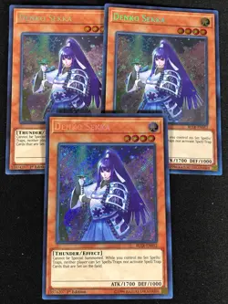 Yugioh Denko Sekka BLLR-EN052 1ST SECRET x3 (NM) - Image 2