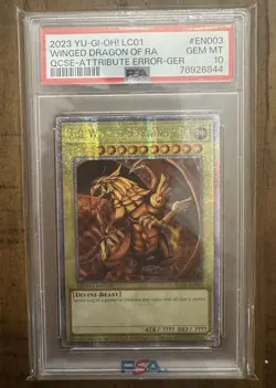 Yu-Gi-Oh! TCG The Winged Dragon of Ra (25th Anniversary Edition) - Legendary Collection: 25th Anniversary Edition (LC01) Legendary Collection: 25th Anniversary Edition LC01-EN003 - Image 1
