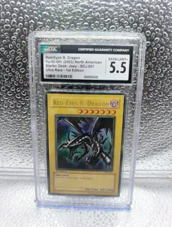 Red-Eyes B. Dragon SDJ-001 Starter Deck: Joey 1st Edition - Image 1
