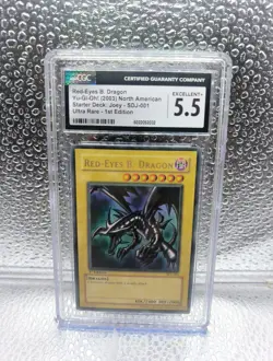 Red-Eyes B. Dragon SDJ-001 Starter Deck: Joey 1st Edition - Image 3