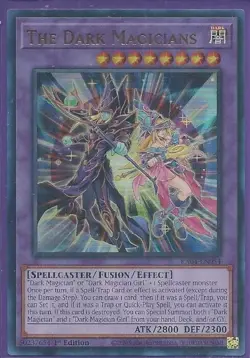Yugioh The Dark Magicians Ultra Rare RA04 - Image 1