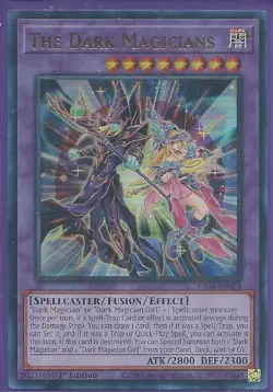 Yugioh The Dark Magicians Ultra Rare RA04 - Image 2