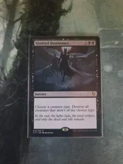 MTG Kindred Dominance Commander 2017, Regular Rare Card 018/309 - Image 1