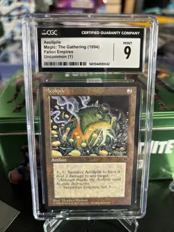 Aeolipile Fallen Empires CGC 9 Graded MTG Magic The Gathering 1994 - Image 1
