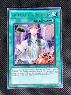 Asceticism of the Six Samurai -  Storm of Ragnarok STOR-EN050  Yugioh - MP - Image 4