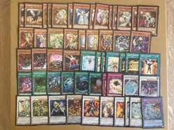 Yugioh Competitive Lightsworn Deck - Sleeves & Deck Box Included - EDISON FORMAT - Image 1