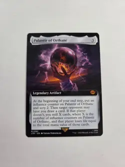 MTG Lord of the Rings-Palantir of Orthanc-NM-Extended Art-381 - Image 1