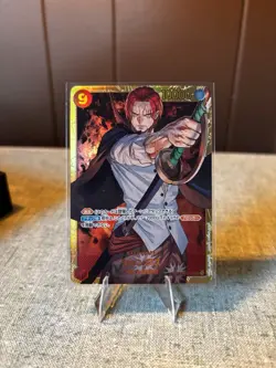 Shanks OP01-120 Secret SEC The BEST PRB-01 ONE PIECE Card Game Japanese NM - Image 1