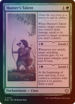 Hunter's Talent - BLB #179 | FOIL | NM | MTG - Image 2