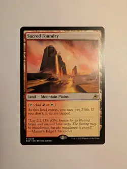 Sacred Foundry - 0256 - Edge of Eternities - MTG - NM/M - Image 1