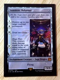 Summon: Bahamut - FANTASTIC Condition - Final Fantasy Regular NM MTG - Image 1