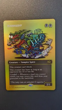 Bloodghast (Borderless) (First-Place Foil) Aetherdrift Foil - Image 3