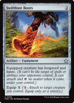 Swiftfoot Boots Foundations MTG Magic The Gathering - Image 1