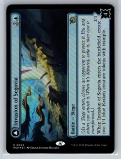 Invasion of Segovia Foil #63 MOM Magic the Gathering MTG - Image 1