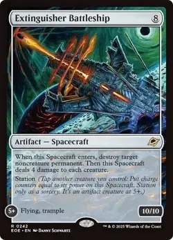 EXTINGUISHER BATTLESHIP mtg NM-M Edge of Eternities EOE - Image 1