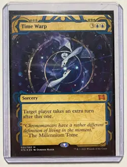 M/NM Time Warp (Foil-Etched) MTG Strixhaven: Mystical Archives Mythic #22/63 - Image 1