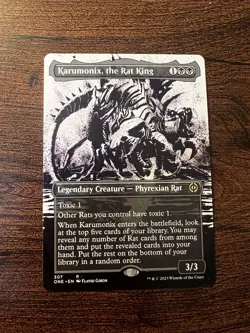 Karumonix, the Rat King (Showcase) #307 NM Phyrexia All Will Be One Magic MTG - Image 4