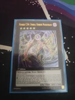 Number C104: Umbral Horror Masquerade JOTL-EN056 Ultimate Rare VLP Yugioh Card - Image 1