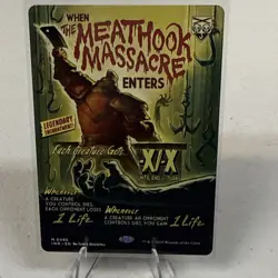 Magic MtG: FOIL The Meathook Massacre *Showcase* (Innistrad Remastered), NM - Image 1