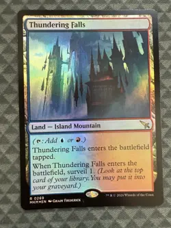 MTG Thundering Falls #0269 Foil Rare Murders at Karlov Manor (MKM) - Image 2